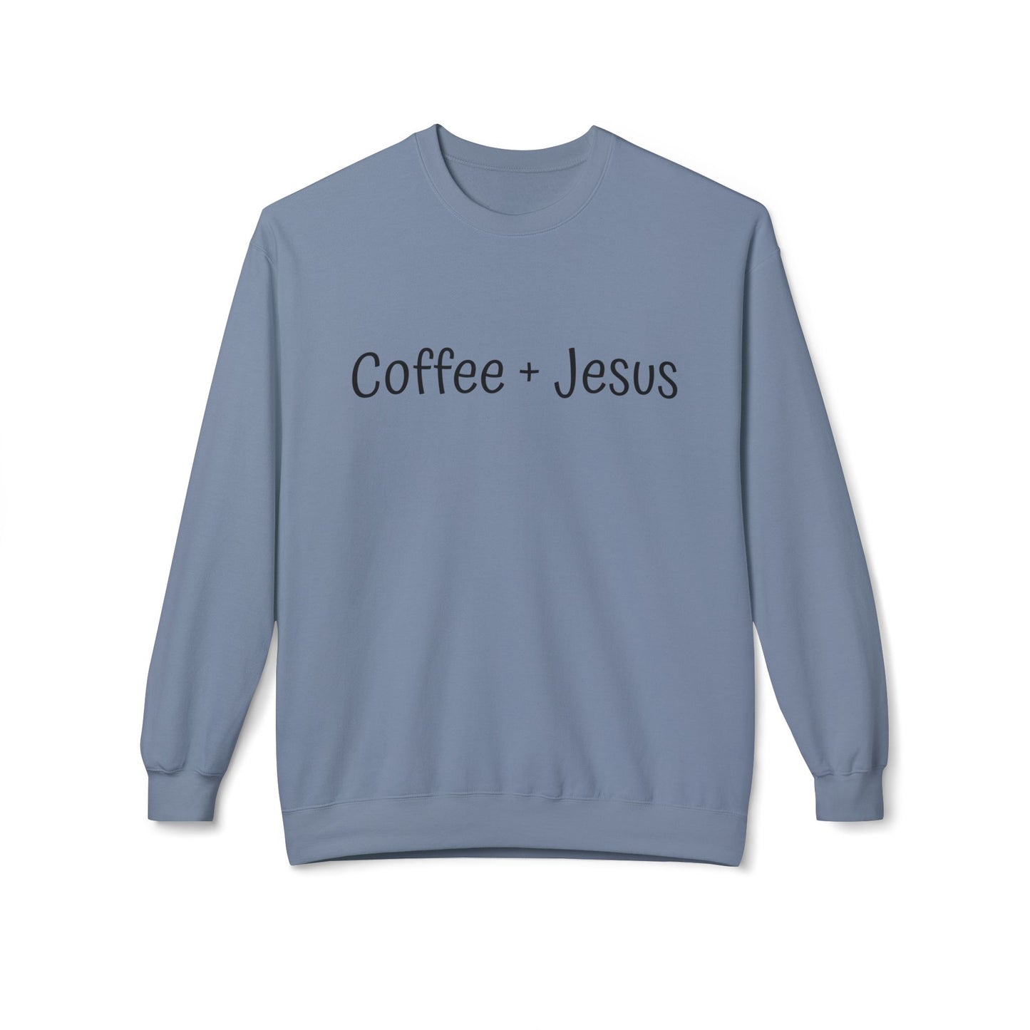 Coffee + Jesus Crewneck Sweatshirt