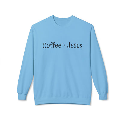 Coffee + Jesus Crewneck Sweatshirt