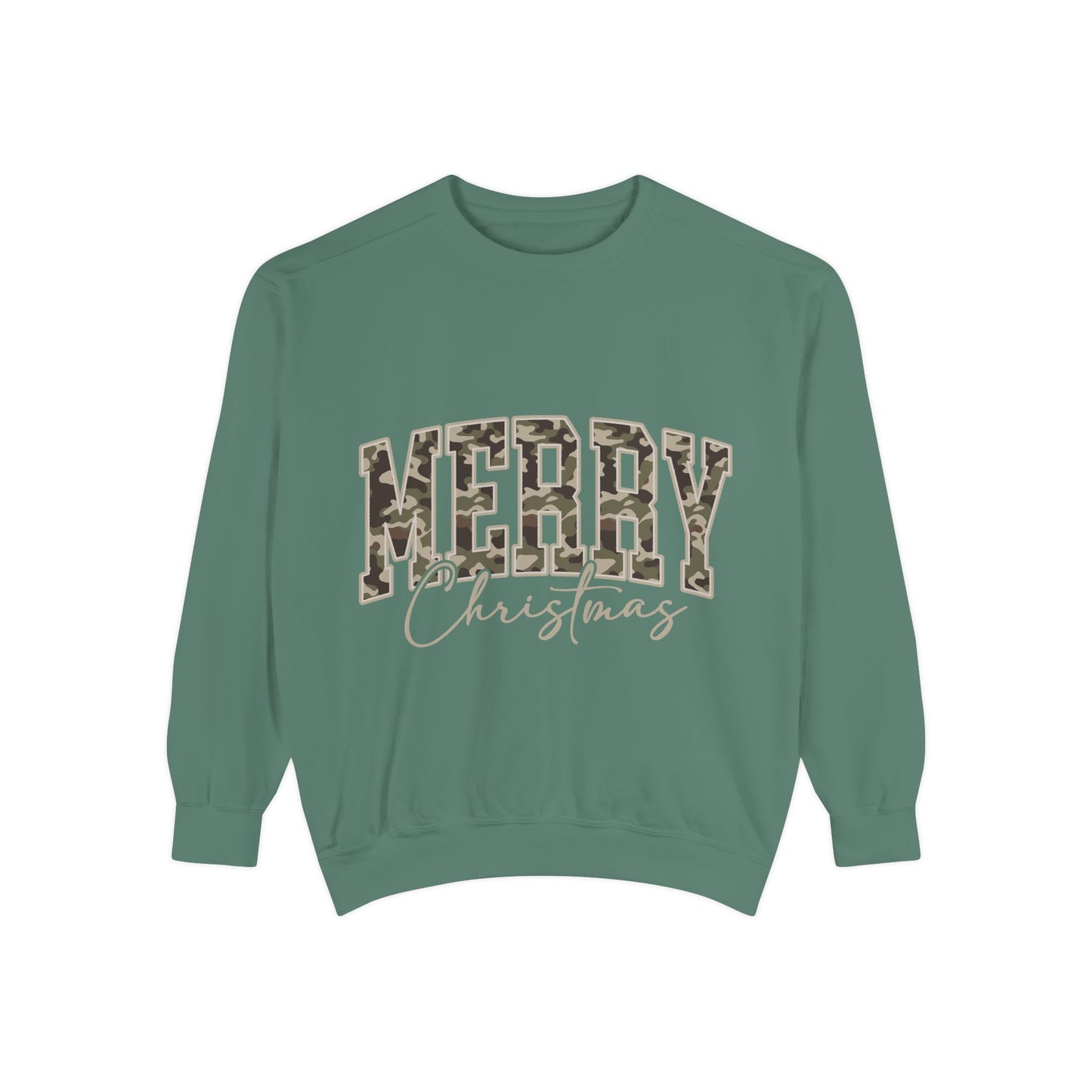 Merry Camo Christmas Sweatshirt