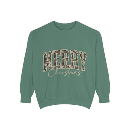 Merry Camo Christmas Sweatshirt