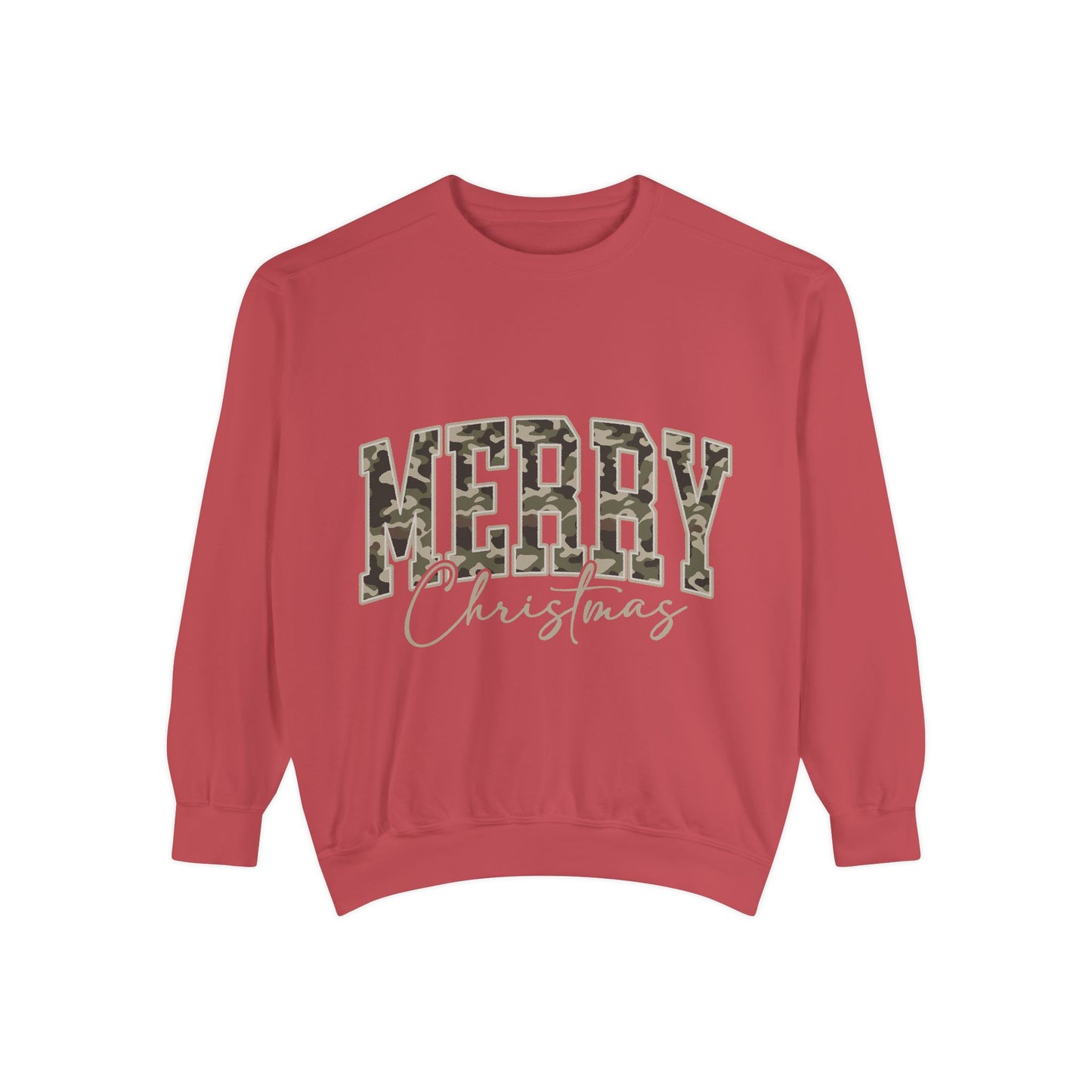 Merry Camo Christmas Sweatshirt