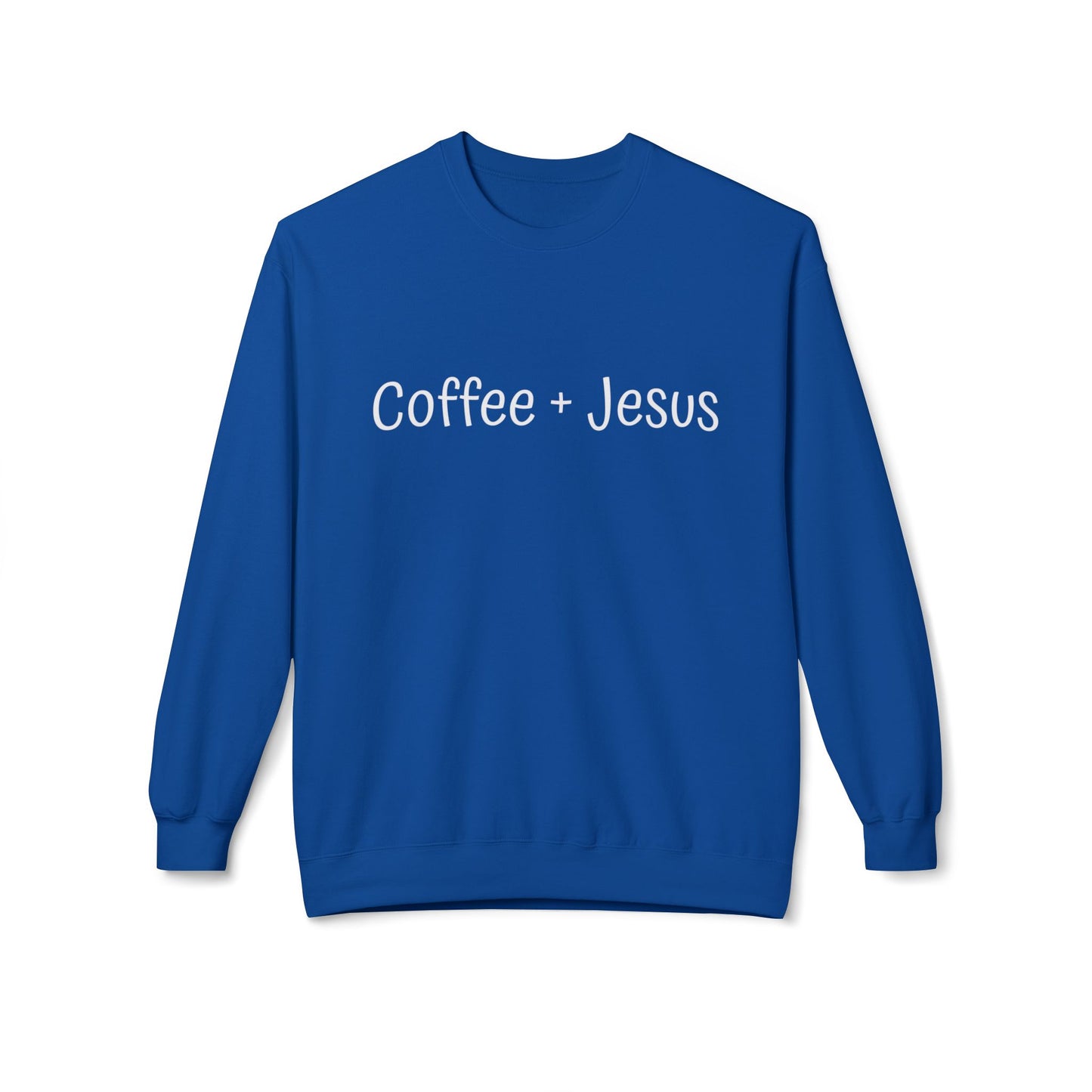 Coffee + Jesus Sweatshirt — Christian Faith Crewneck