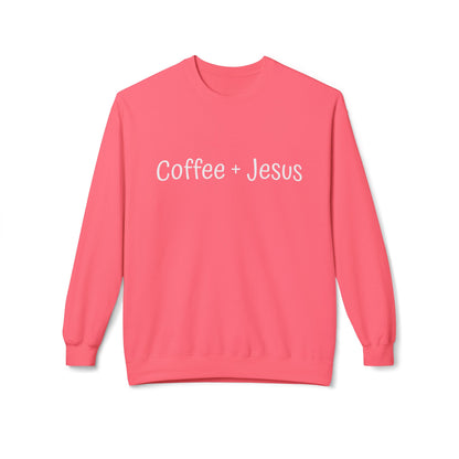 Coffee + Jesus Sweatshirt — Christian Faith Crewneck