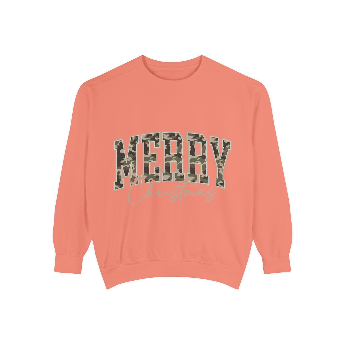 Merry Camo Christmas Sweatshirt