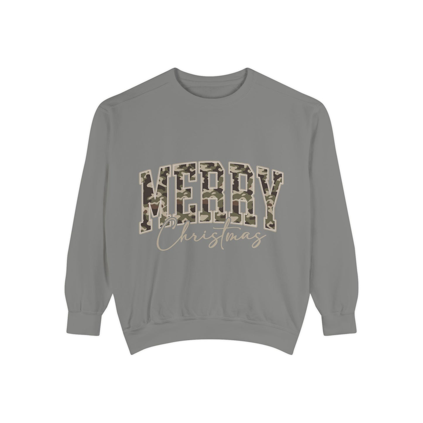 Merry Camo Christmas Sweatshirt