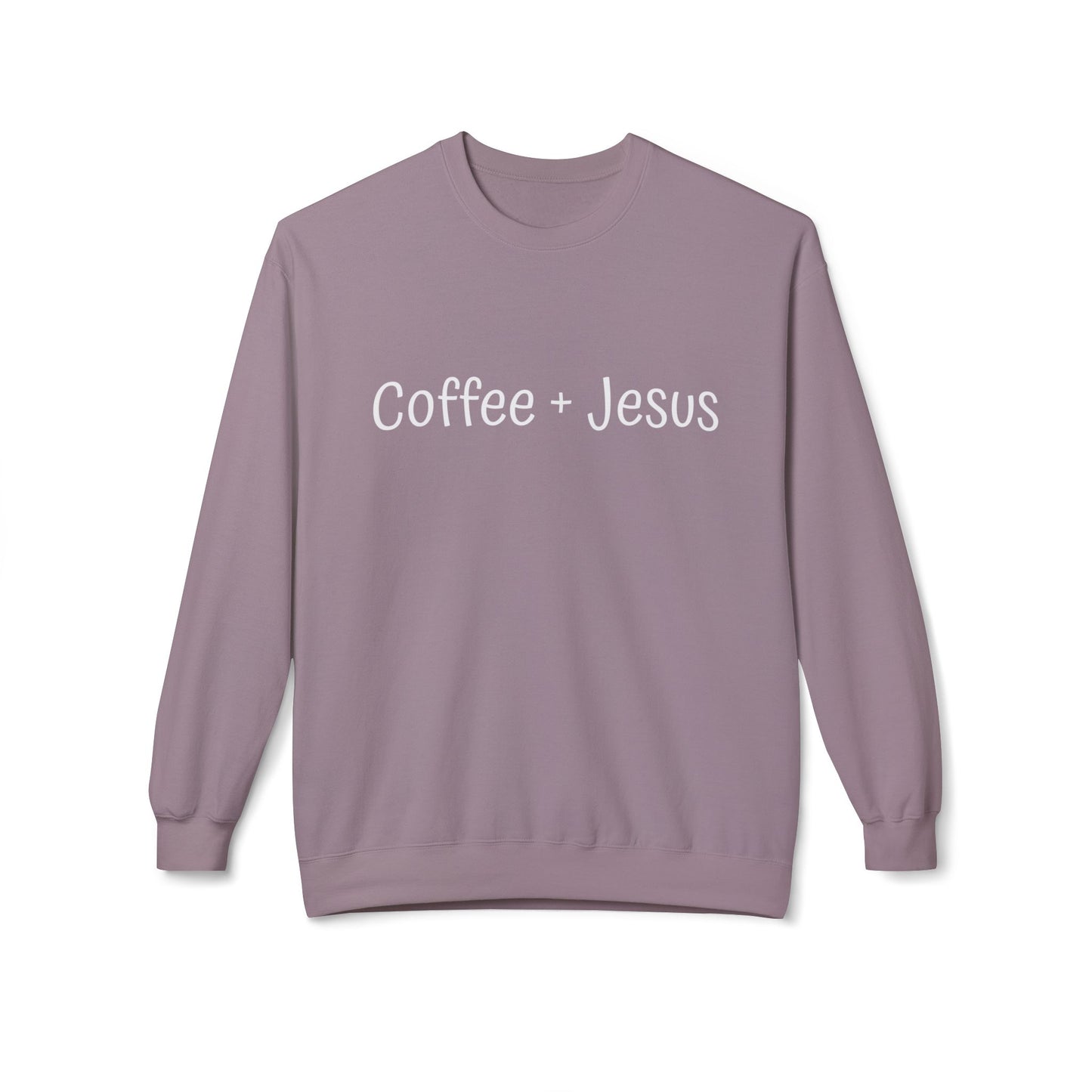 Coffee + Jesus Sweatshirt — Christian Faith Crewneck