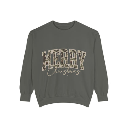 Merry Camo Christmas Sweatshirt