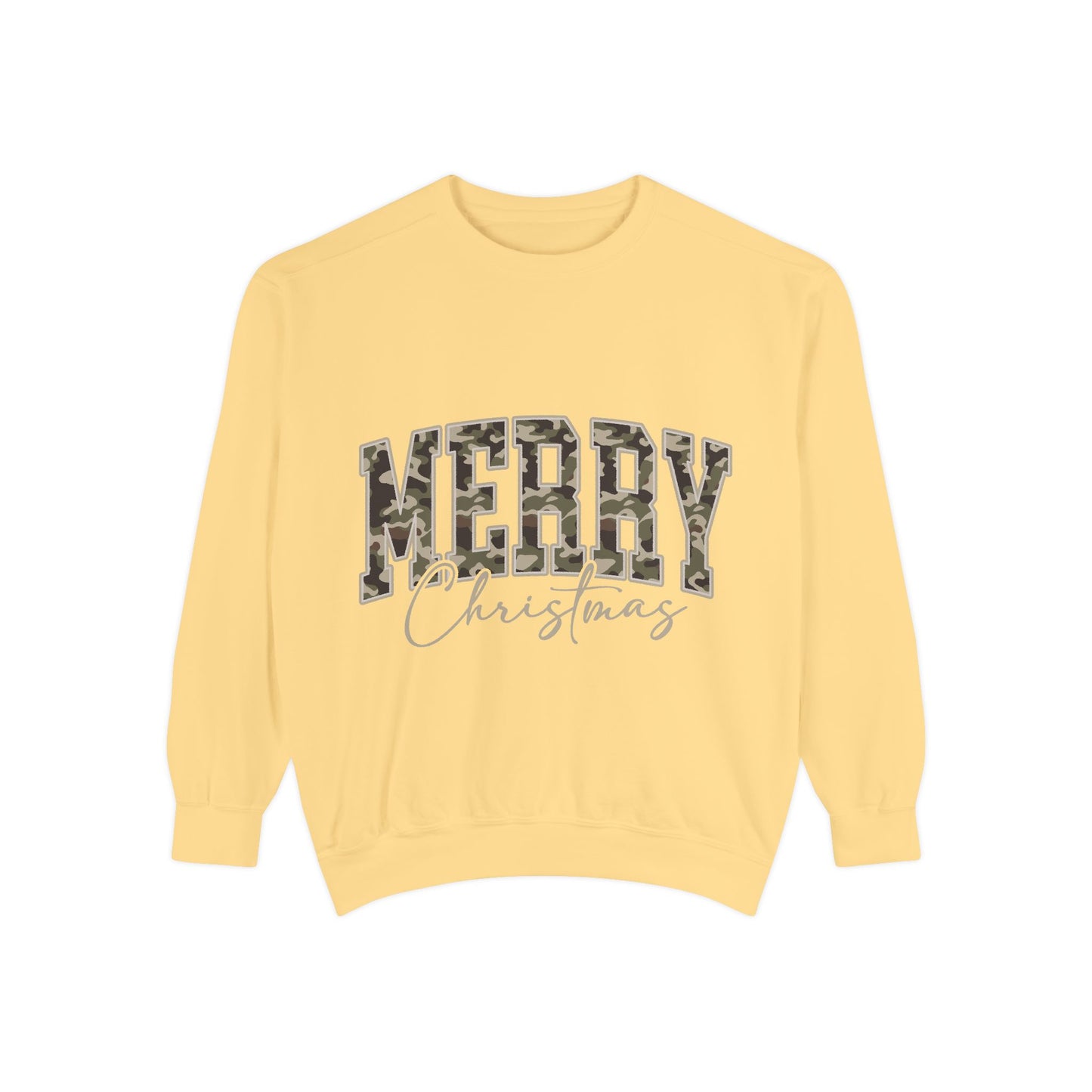 Merry Camo Christmas Sweatshirt