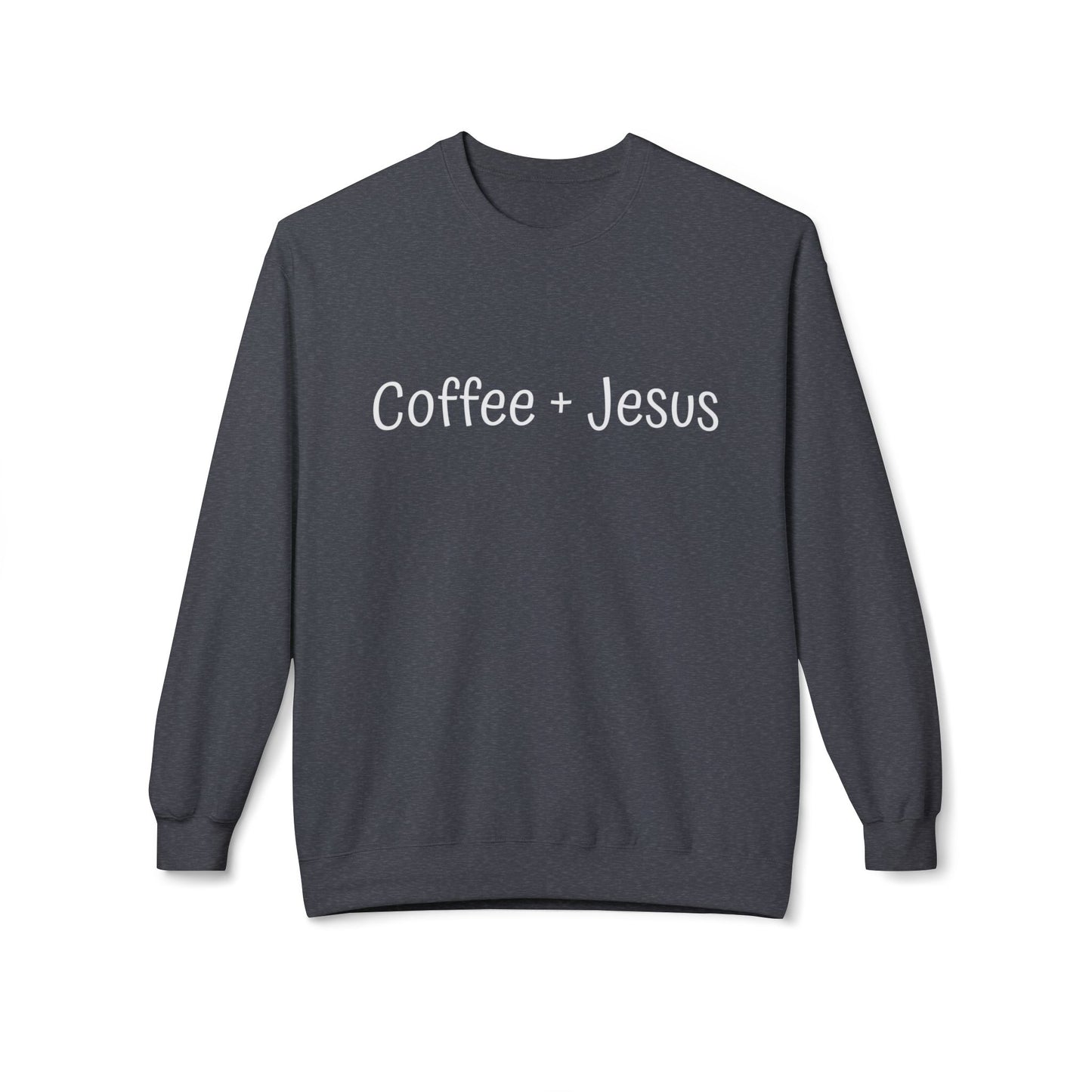 Coffee + Jesus Sweatshirt — Christian Faith Crewneck