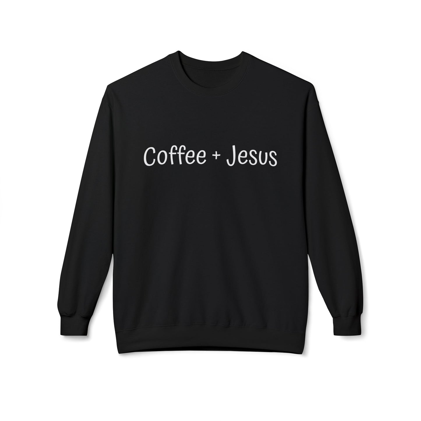 Coffee + Jesus Sweatshirt — Christian Faith Crewneck