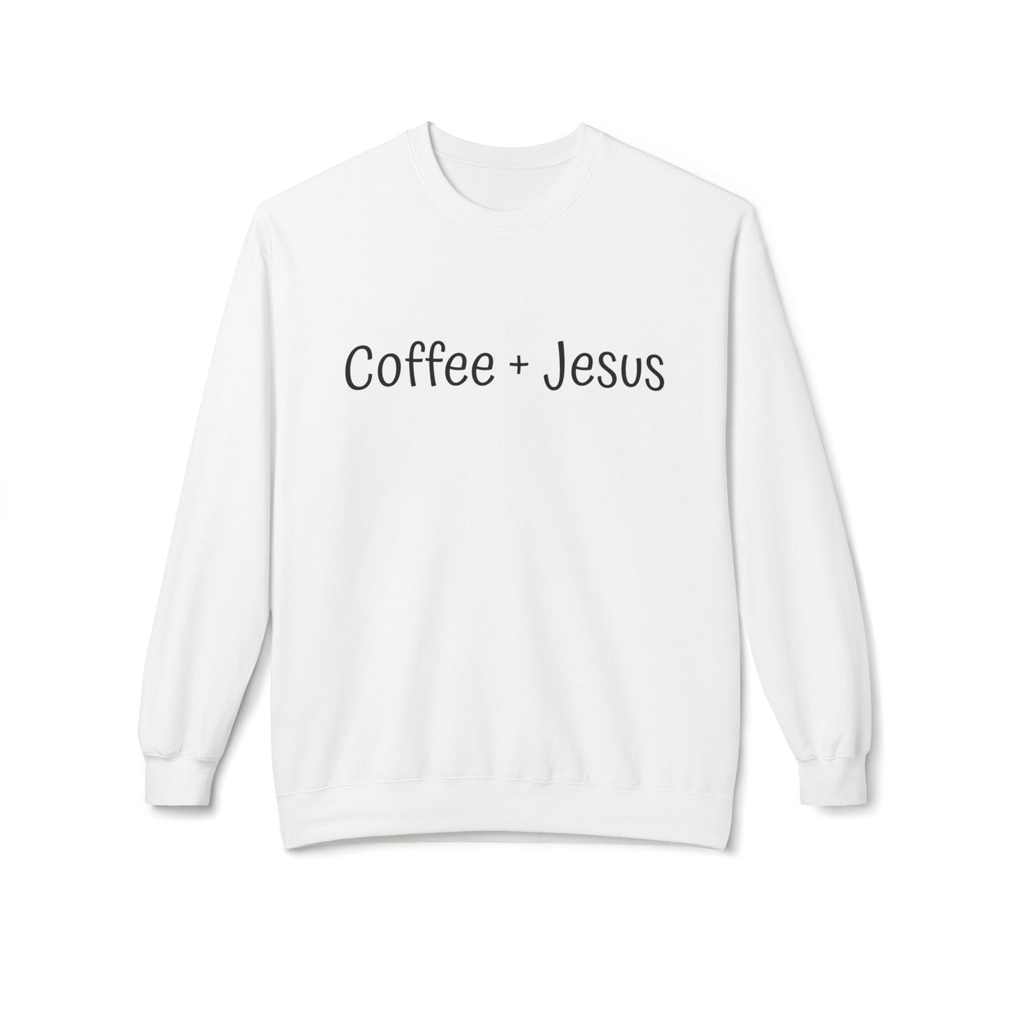 Coffee + Jesus Crewneck Sweatshirt