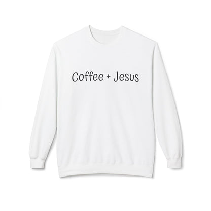 Coffee + Jesus Crewneck Sweatshirt